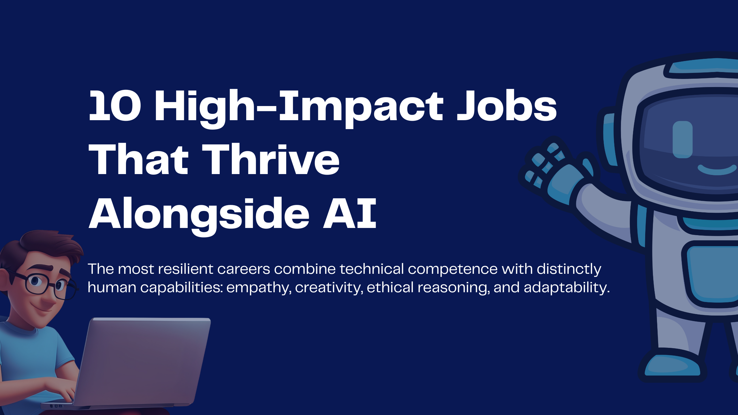 10 High-Impact Jobs That Thrive Alongside AI